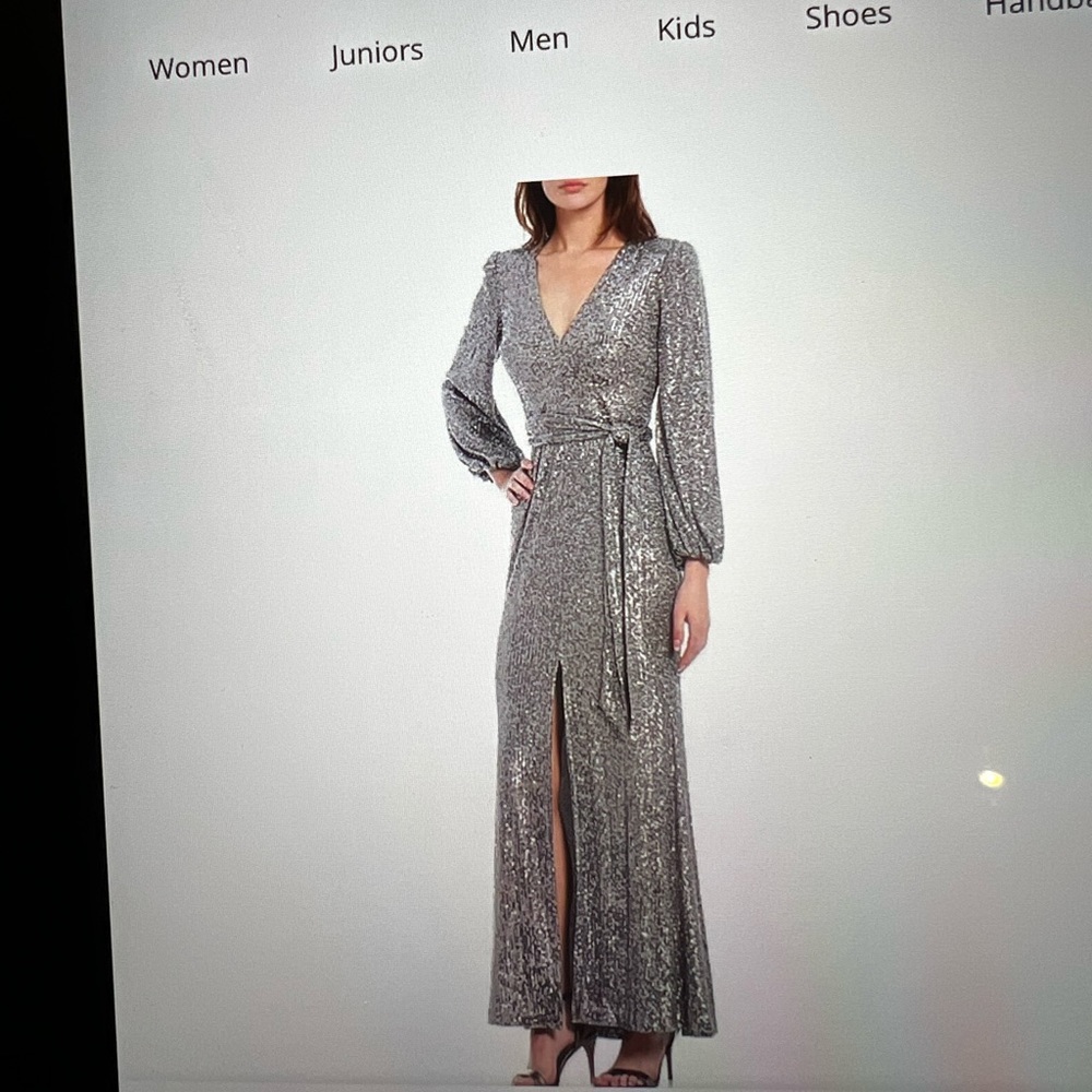 Silver dress